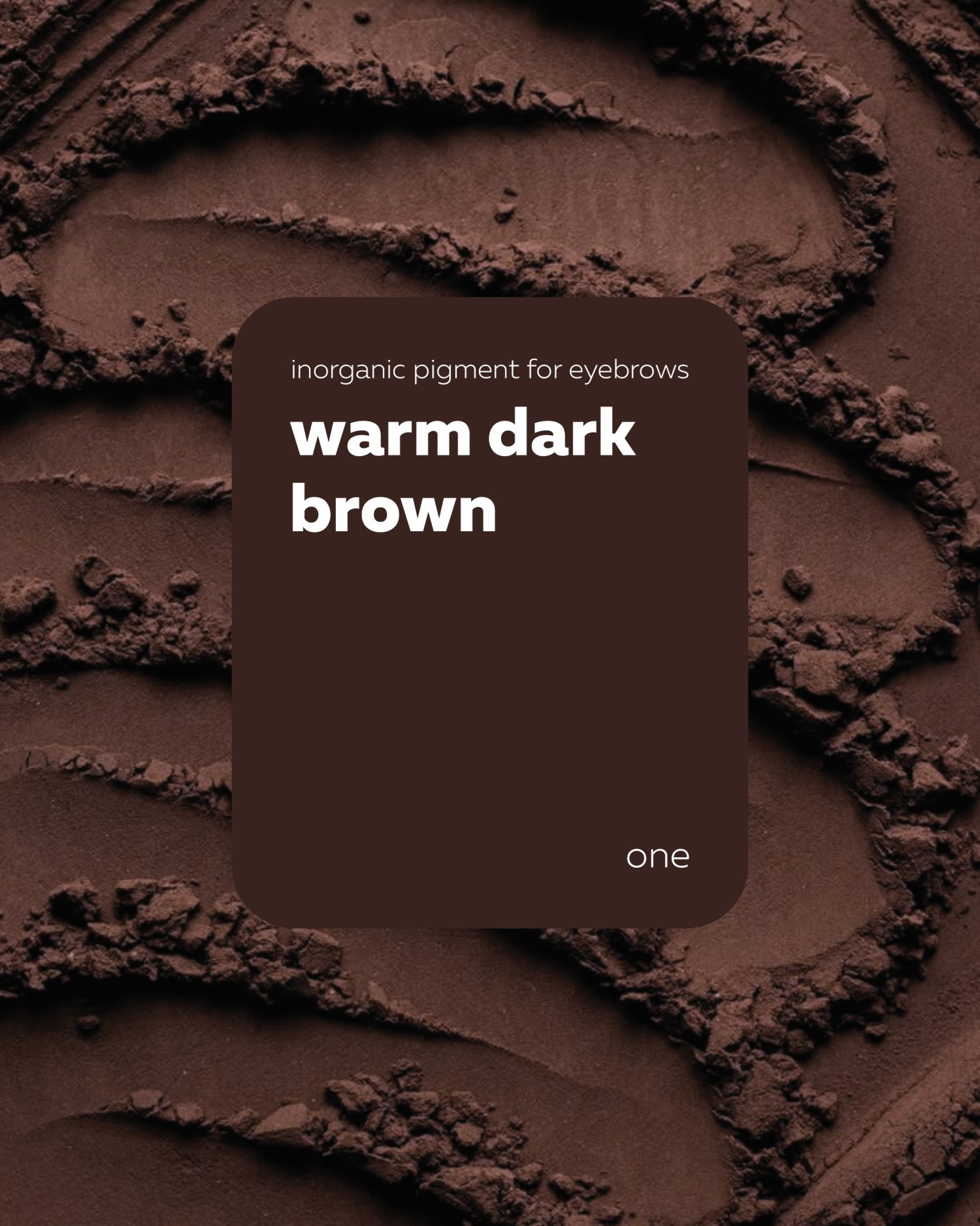 BROVI წარბის პიგმენტი  warm dark brown